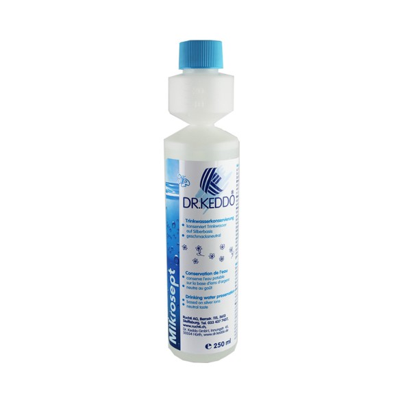 Dr.KEDDO - Mikrosept SV Trinkwasserkonservierung- 250ml - Dosierflasche - 10ml/100 Liter