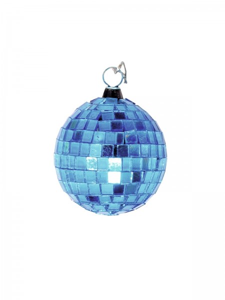 Spiegelkugel 5cm blau- Discokugel Echtglas zur Dekoration - mirrorball blue