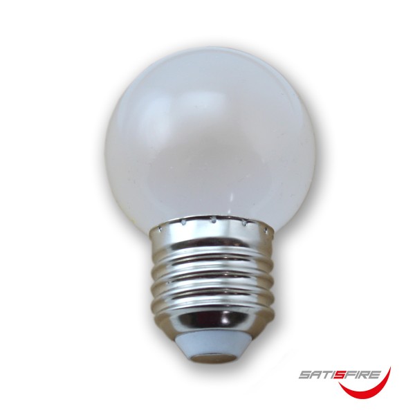 Kugellampe G45 opal - 2100K ultra-warmweiss - E27 - 45lm - 1W - Frost