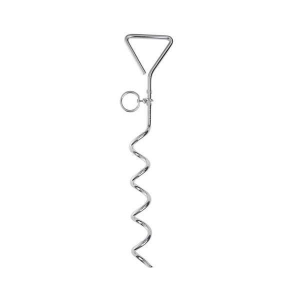 Anlegespirale für Hunde - Edelstahl - 40cm