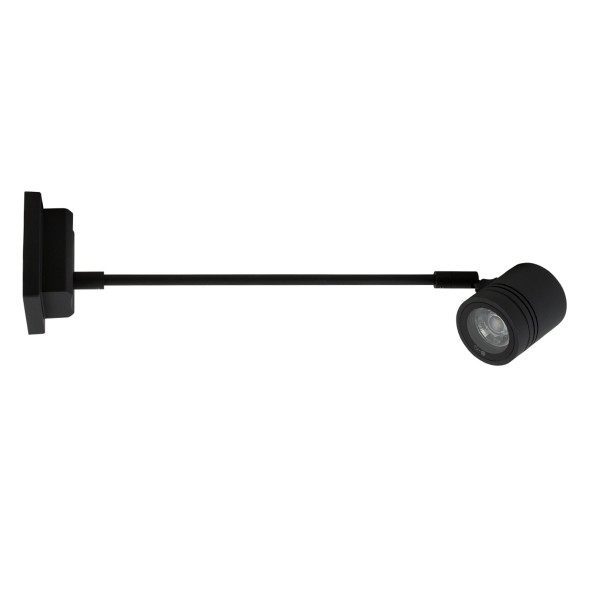Displayleuchte BORNEO - GU10 max 10W - Aluminium Druckguss - anthrazit - schwenkbar - IP65