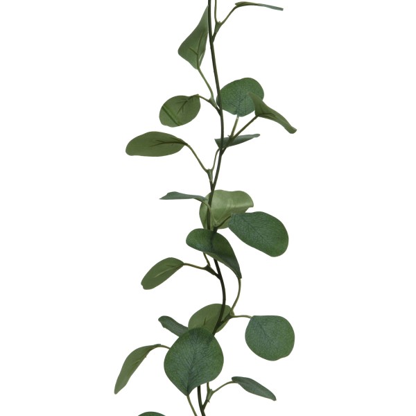 Eukalyptus Girlande - Kunstpflanze - L: 1,80m - Tischdeko - grün