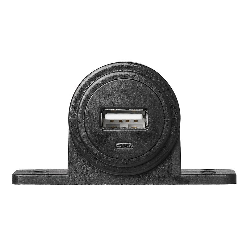 USB Aufbau-Steckdose 2100mA 12V/24V - Für Kfz/Boot