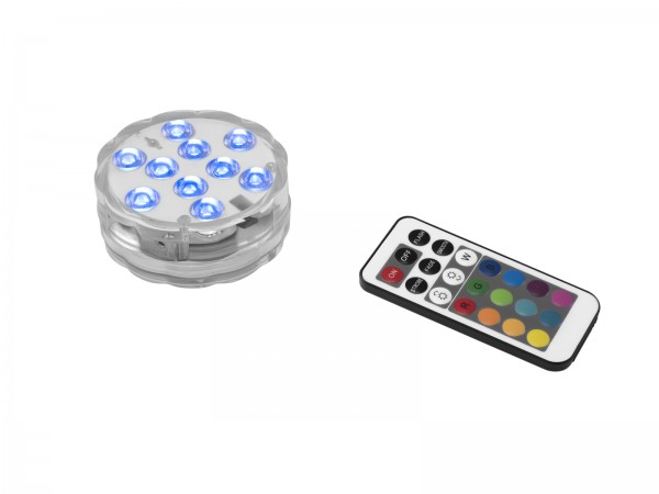 LED Stimmungslicht mit Farbwechsel und Fernbedienung - RGB - Batteriebetrieb - wasserfest