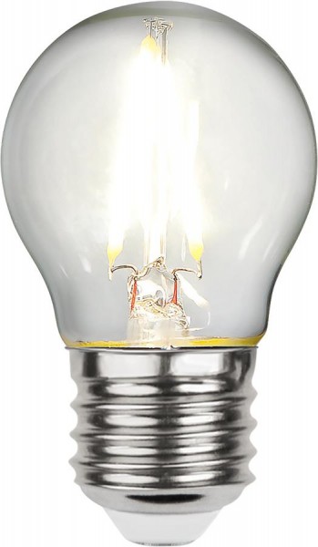 LED Tropfenlampe FILA G45 - E27 - 2,3W - neutralweiss 4000K - 270lm - klar