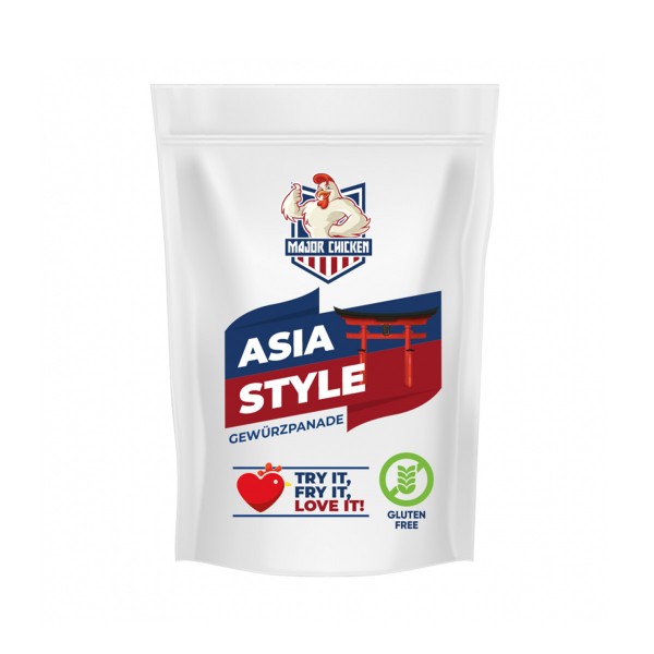 Major-Chicken "ASIA STYLE" - Gewürzpanade - 220g Beutel