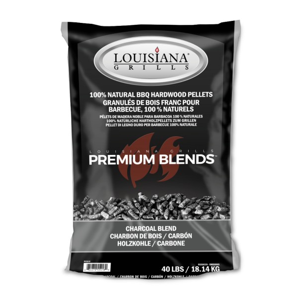 LOUISIANA Grills - Grill Fuel 'Charcoal Blend'- Holzpellets - 18kg für Pelletgrills