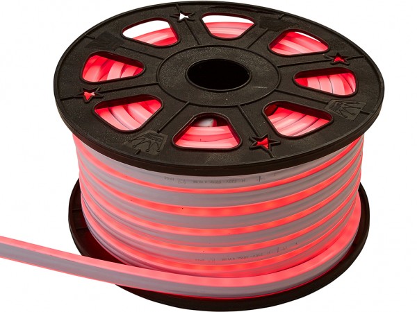LED-NEON-Lichtschlauch | Zweiseitig | Outdoor | 1800 LED | 30m | Rot
