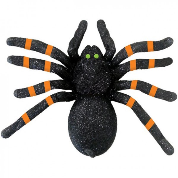 Vogelspinne - 21cm - Halloween Dekoration - Spinne aus Kunststoff