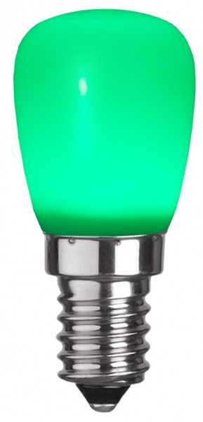 LED Leuchtmittel DEKOLED ST26 grün - E14 - 0,8W - 13lm
