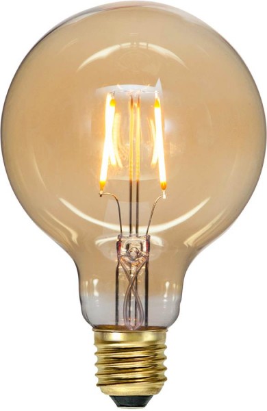 LED Leuchtmittel FILA GLOW G95 - E27 - 0,75W - ultra-WW 2000K - 80lm - amber