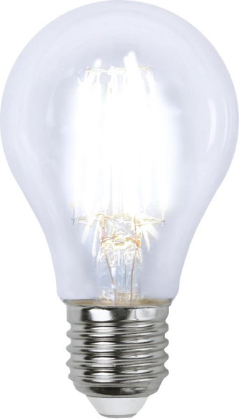 LED Tropfenlampe FILA A60 - E27 - 6,5W - NW 4000K - 890lm - klar - dimmbar