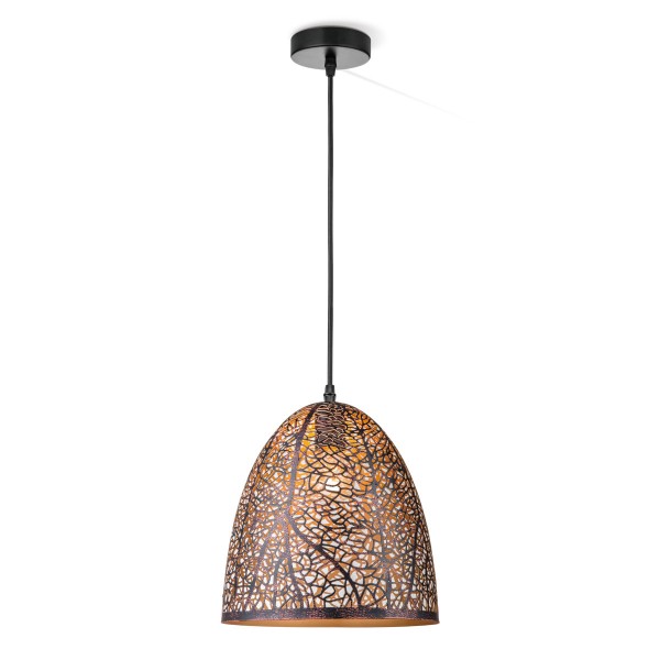 Pendelleuchte RUSTY D25 - tolle Rostoptik - E27 Fassung