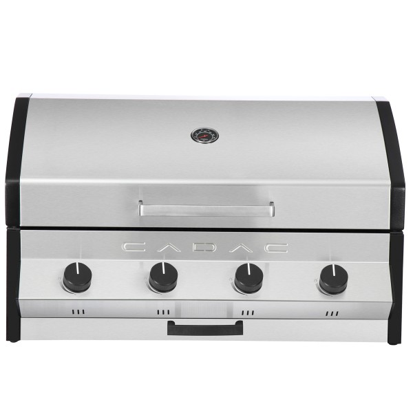 CADAC Meridian BUILT-IN- Gasgrill mit 4 Brennern - Edelstahl - Einbaugrill - Außenküche