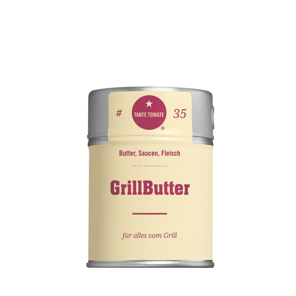 Grillbutter - Gewürzzubereitung - Für Butter, Saucen und Fleisch - 60g Streuer