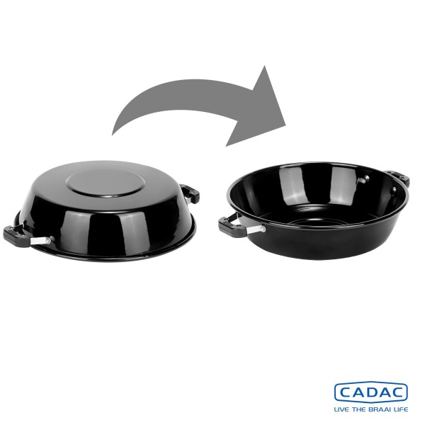 CADAC DOME/PAN - Pfanne und Deckel in einem - für SAFARI CHEF 30 (2)- WOK