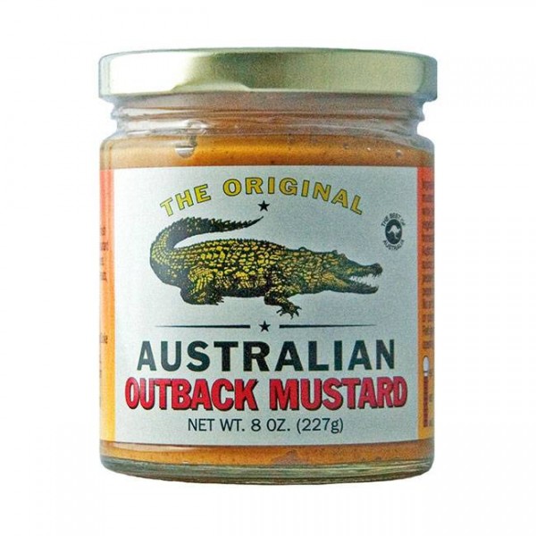 The Original Australian Outback Mustard 215ml Senf mit würziger Schärfe