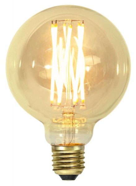 LED DEKO Leuchtmittel VINTAGE G95 - E27 - 3,7W - UWW 1800K - 240lm - dimmbar