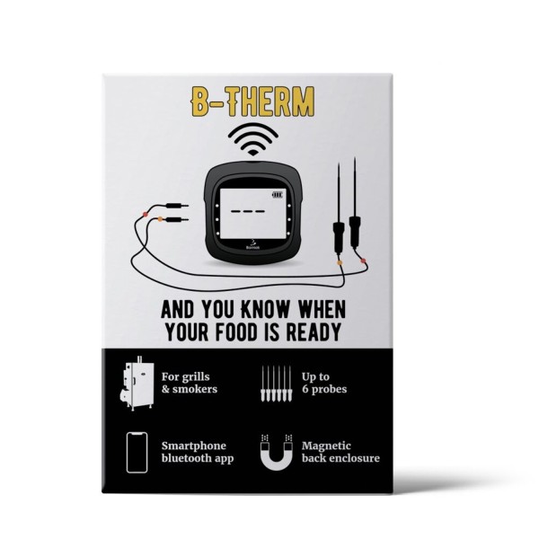 Borniak - Thermometer Bluetooth - bis zu 6 Fühler - App Programme