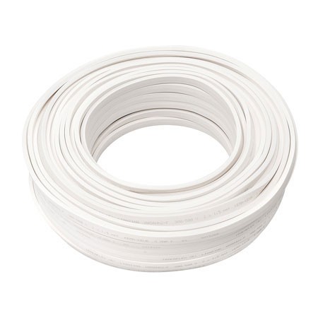 Illu Zubehör - Kabel weiß ohne Fassungen - H05RN-H2-F 2 x 1,5mm² - Meterware - 1m Schnittlänge