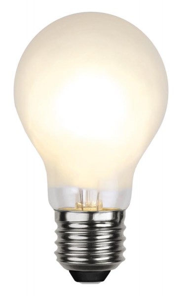 LED Tropfenlampe FILA A60 - E27 - 4,7W - WW 2700K - 500lm - gefrostet - dimmbar