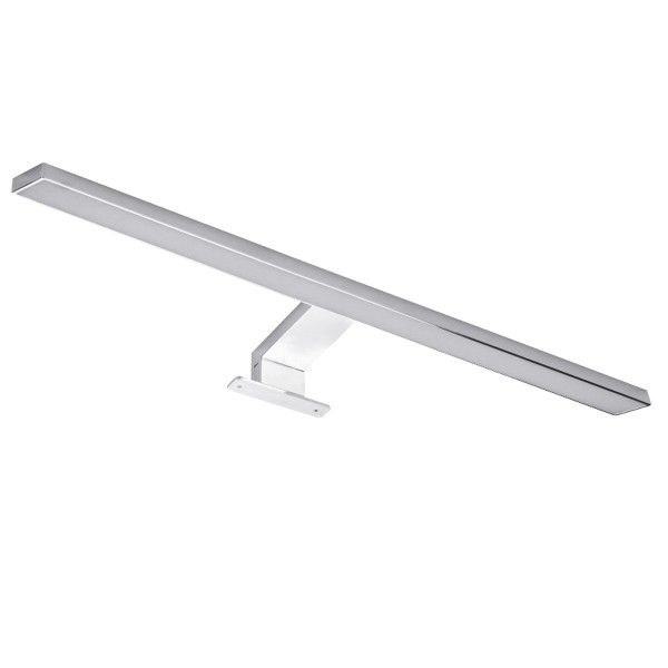 LED Wandleuchte MIRROR 50 chrom - IP44- Bilderleuchte Spiegelleuchte 50cm - 3000K warmweiß