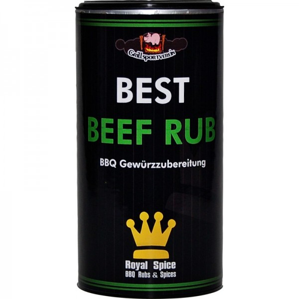 Royal Spice Best GSV Beef Rub, 350g Dose Grillsportverein
